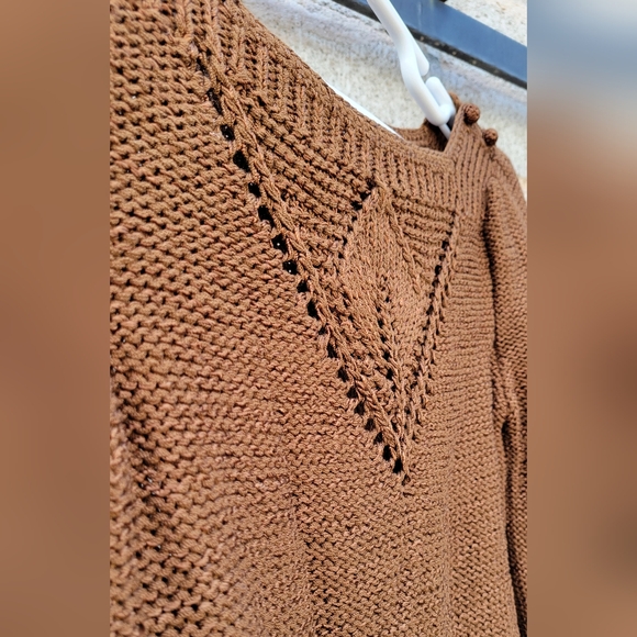 WEATHERVANE handknit 80's sweater - Picture 2 of 6